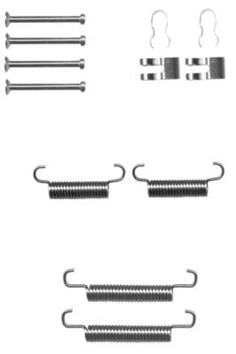 HELLA PAGID Комплектующие, стояночная тормозная система 8DZ 355 201-861